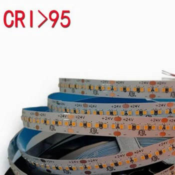 5M DC24V CRI95 10MM PCB 300Led/m 24W/M SMD 2216 LED Strip Light 7-10LM Micro 2216 LED Гибкая Лента с Высоким люменом RA95 IP20