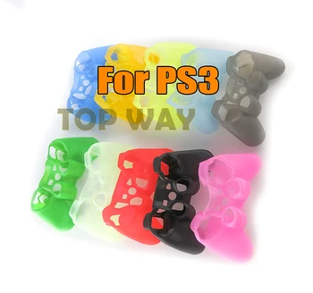 ChengChengDianWan для PS3 Контроллер, джойстик, гелевая резина, 10 цветов, силиконовый чехол, защитный кожный чехол, чехол-обертка