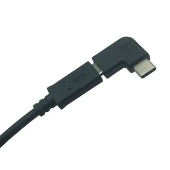 Под прямым углом 90 градусов USB 3.1 Type C для подключения адаптера USB-C для смартфона