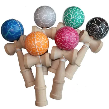 1ШТ Детские деревянные игрушки Кендама, Умелые игрушки для жонглирования мячом, обучающие игрушки для снятия стресса, игрушки для взрослых и детей, игрушки для спорта на открытом воздухе, мячи