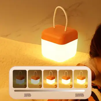 Настольная лампа Полезная Затемняемая Энергосберегающая светодиодная прикроватная лампа с регулируемой цветовой температурой Товары для дома