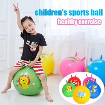 Дети, Прыгающие мячи, когти, мяч, развивающие игрушки для спорта на открытом воздухе, игры для детского сада, мяч для прыжков, Случайный цвет