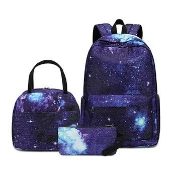 Модный школьный рюкзак для девочек, сумки для книг, 14-дюймовый рюкзак для ноутбука, детские сумки, водонепроницаемый нейлон, милые подростковые рюкзаки для девочек