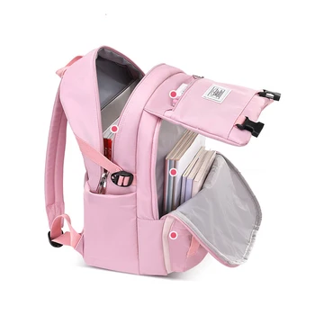 Новые поступления, школьные сумки для девочек 6-12 лет, детский рюкзак, легкие водонепроницаемые сумки для книг для начальной школы