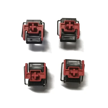 4шт Красные оптические переключатели, переключатель горячей замены для Razer Huntsman Elite Gaming, механические переключатели клавиатуры