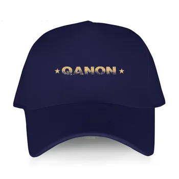 Мужская хлопчатобумажная кепка роскошного бренда, спортивная кепка на открытом воздухе, QAnon Q, модная летняя бейсболка, креативная шляпа с принтом