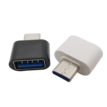 10шт Кабель OTG USB 2.0 для Type C, адаптер для мобильного телефона, USB-разъемы Type-C, конвертер