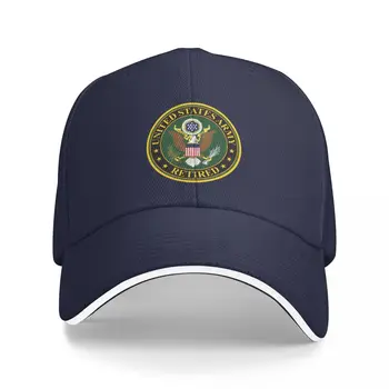 Армия - бейсболка в отставке армии США, шляпа большого размера, мужская шляпа для гольфа, мужская шляпа в стиле хип-хоп, роскошная шляпа для женщин, мужская