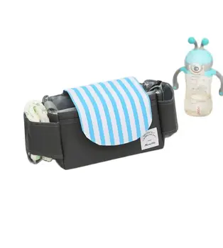 Многофункциональная сумка-органайзер для детской коляски большой емкости, универсальный портативный водонепроницаемый подвесной подгузник