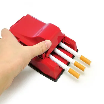 Ручная табаковарка 30 #, тройная машина для скручивания сигарет, трубчатый валик, креативное простое в использовании устройство для прикуривания пластиковых сигарет вручную.