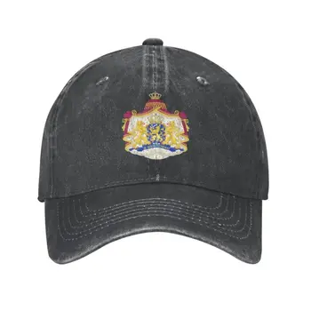 Бейсбольная кепка из хлопка в стиле панк с гербом Нидерландов, мужская женская дышащая шляпа для папы, спортивная кепка