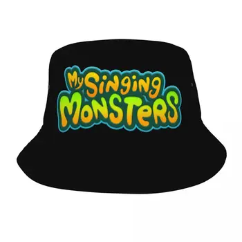 Игры My Singing Monsters для игровых площадок Унисекс-Ведро-шляпы на заказ Для летних путешествий, пляжные шляпы