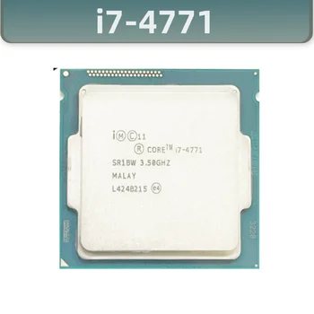 i7-4771 Четырехъядерные процессоры для настольных компьютеров с частотой 3,5 ГГц, процессор компьютера i7 4771, поцарапанные детали