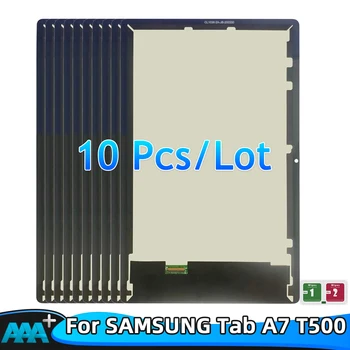 10 шт. Подходит для Samsung Galaxy Tab a7 10,7 2020 t500 t505 SM-T500 SM-T505 ЖК-панель с сенсорным экраном цифровые компоненты