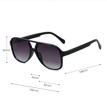 Винтажные солнцезащитные очки Pilot Для женщин, мужские солнцезащитные очки в стиле ретро с антибликовым покрытием для водителей, женские солнцезащитные очки с квадратными оттенками UV400