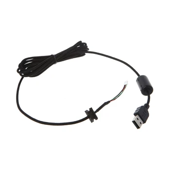 прочный нейлоновый плетеный трос длиной 2 м USB-кабель для мыши Logitech G9 G9X  