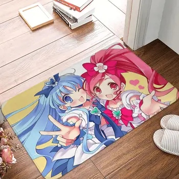 Pretty Cure Precure Принцесса Аниме Коврик для спальни в виде сердечка Оригинальный Плакат Коврик Домашний коврик для гостиной Ковер на открытом воздухе