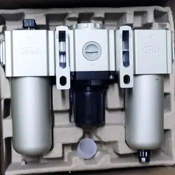 Очистка воздуха, тройной фильтр, регулятор давления, подача масла, автоматический слив GAC600C20AS, GAC600C25AS
