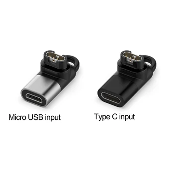 90 ° Type-C USB C к 4-контактному разъему Зарядное устройство Coversion Адаптер Совместим с Garmin Approach S60 /Forerunner 945/935 H3CA