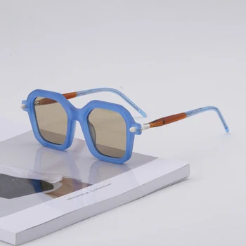 2022, Италия, Элитный бренд, Дизайнерские женские высококачественные солнцезащитные очки в твердом стиле в оправе из смолы, солнцезащитные очки для взрослых для женщин для женщин