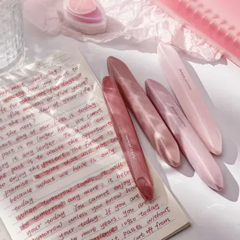 Флуоресцентная ручка Ins Wind Monet Ins High Beauty Pink Candy Color Ручка для рисования и разметки Студенческая ручная ручка