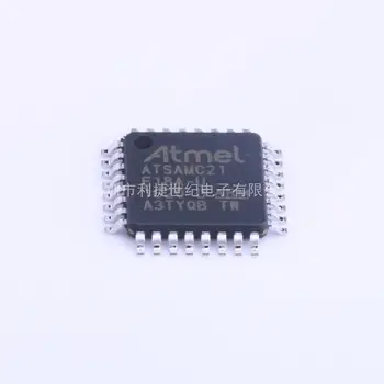 Микросхема микроконтроллера ATSAMC21E18A-AUT 32-TQFP 32-разрядная Одноядерная флэш-память 48 МГц 256 КБ