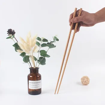 42 см натуральные палочки для еды ручной работы в японском стиле для приготовления суши Лапша во фритюре горячий горшок Китайские деревянные палочки для еды посуда