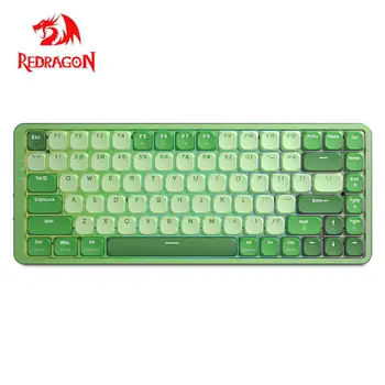 REDRAGON TL84 USB Механическая игровая RGB клавиатура С поддержкой беспроводной связи Bluetooth 5.0 2.4 G 84 клавиши для вычислительного ноутбука Mac OS Windows PC