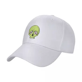 Бейсболка с зеленым черепом, солнцезащитная кепка для гольфа, шляпа с защелкивающейся спинкой, аниме, женская пляжная мода, мужская