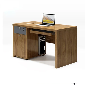 Офисные столы Современный дешевый стол для персонала, Одиночный офисный стол для офисной работы