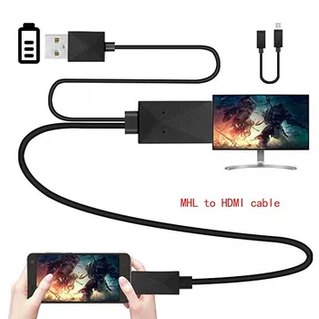 5-контактный и 11-контактный Micro USB для Mhl-HDMI 1080P HD TV Кабель-адаптер для телефона Android TV PC Ноутбук