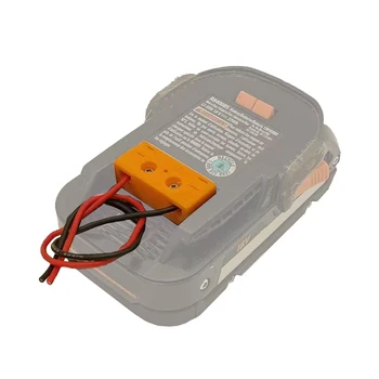 Конвертер Адаптер Зарядная Головка Проводная Выходная Вилка Для Makita Для RidGid Для AEG 18V Аккумулятор Внешний Источник Питания DIY Разъем