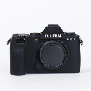 Мягкий Силиконовый Чехол Для Камеры Fujifilm XS10 Rubber Для Fujifilm XS10 С Защитой От Царапин, Защитная Крышка, Кожа Сумки