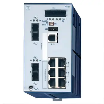 Компактный промышленный коммутатор Ethernet на DIN-рейке Hirschmann RS20-0800S2S2SDAEHC/HH с управлением
