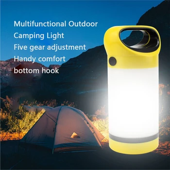 Высококачественный фонарь для кемпинга MingRay, светодиодный 600 Люмен, батарея IP65 AA, Ультраяркая Портативная лампа для палатки с ручкой